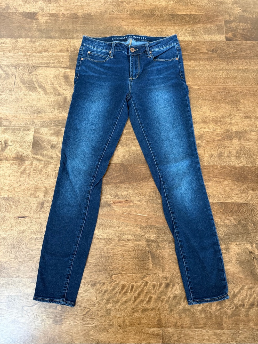 Articles of Society Dark Blue Women’s Skinny Jeans